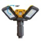Turn lumina cu 10.000 lumeni - alimentare hibrida, acumulatori si retea 220V